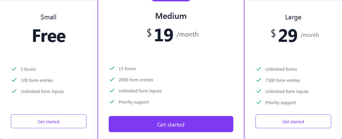 Formjelly pricing