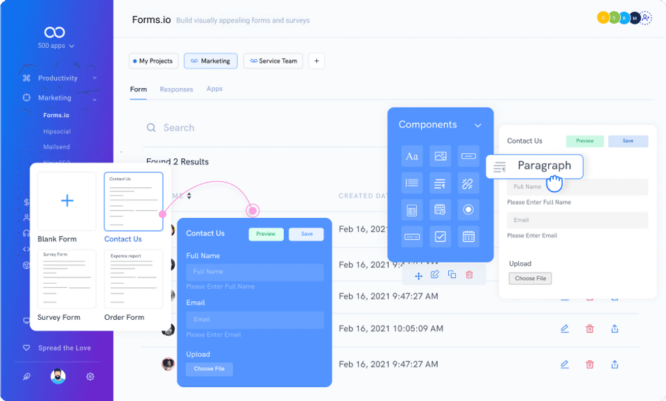 Form Builder screenshot