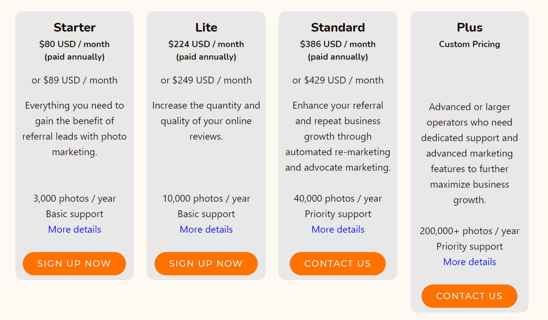 Fotaflo pricing