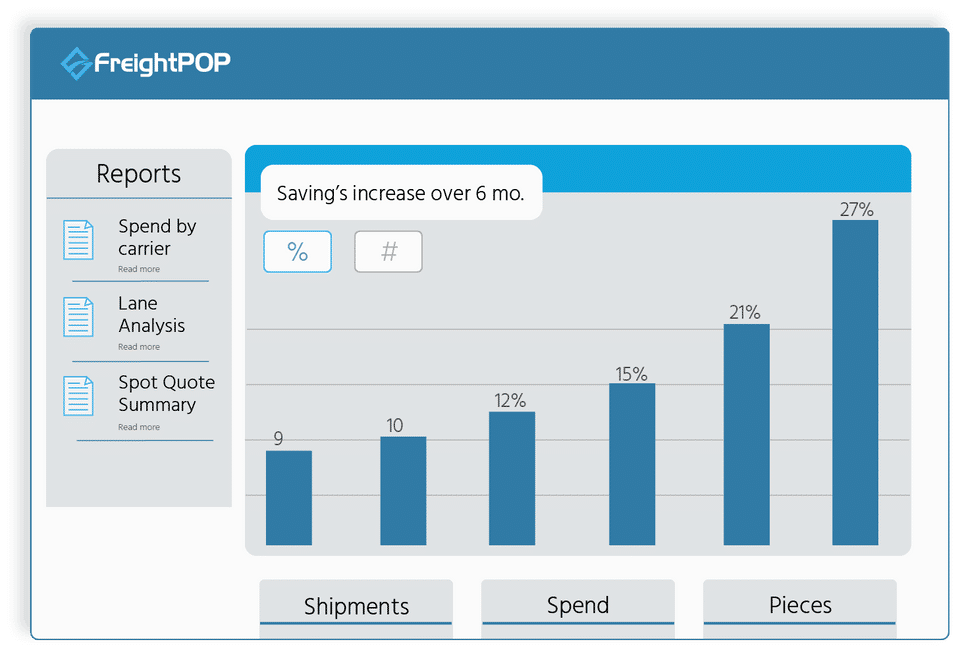 FreightPOP screenshot