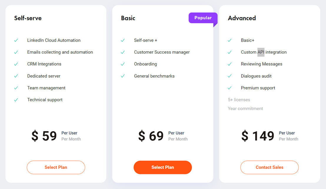 GetSales pricing