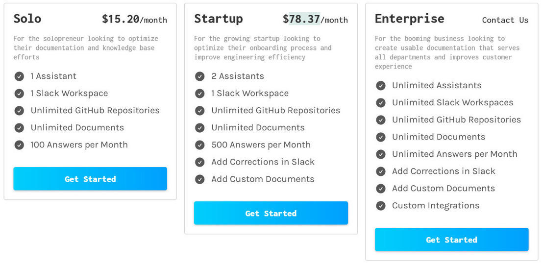 GitterBot.io pricing