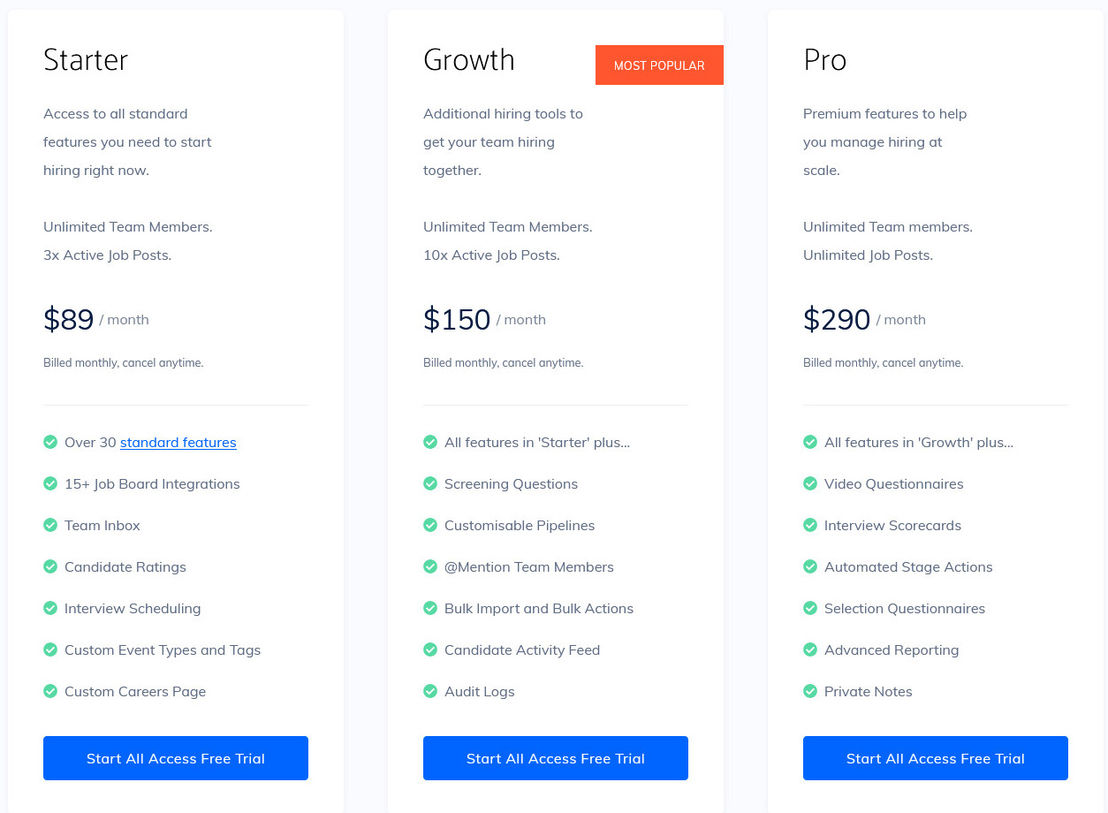 GoHire pricing