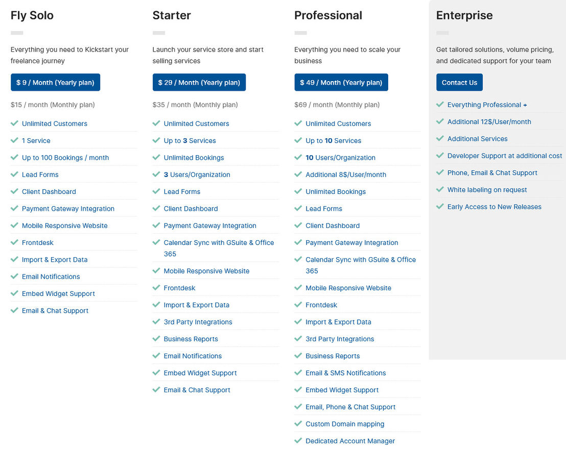 GoSchedule pricing