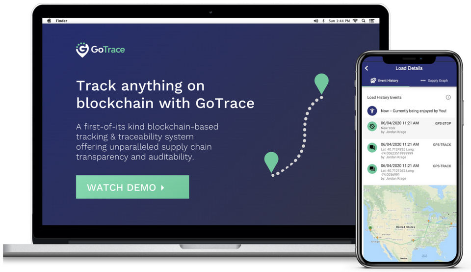 GoTrace screenshot