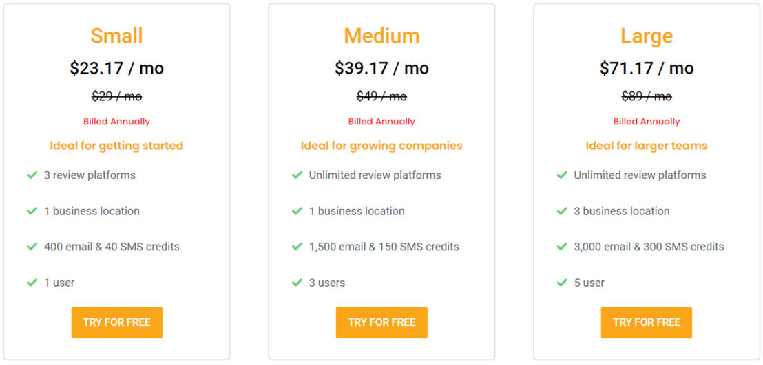 grab-your-reviews pricing