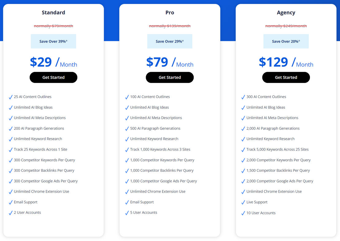 growthbar pricing