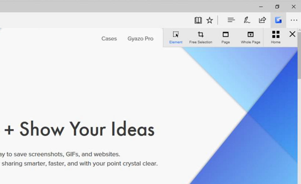 Get Gyazo for the Microsoft Edge browser-thumb
