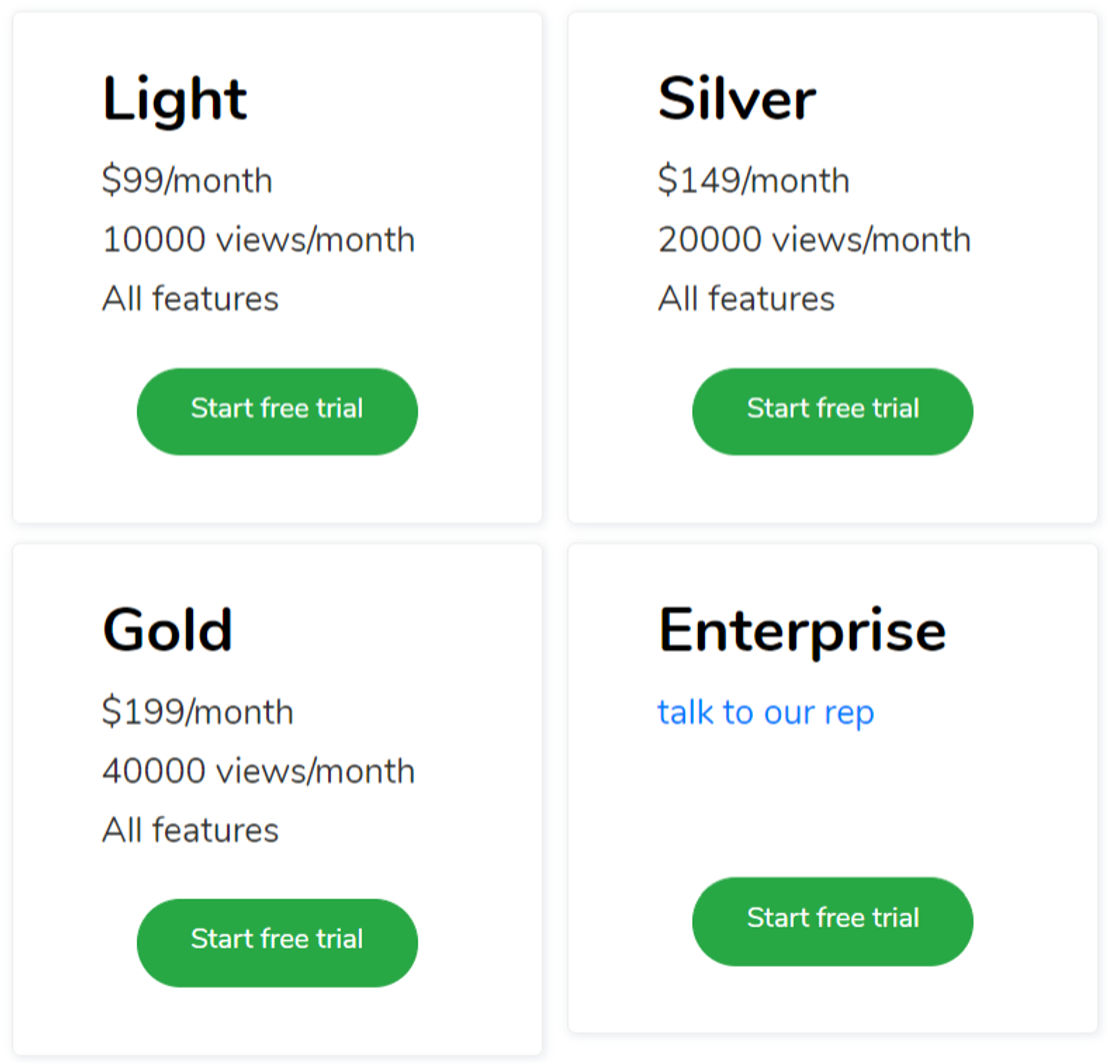 HelpRange pricing