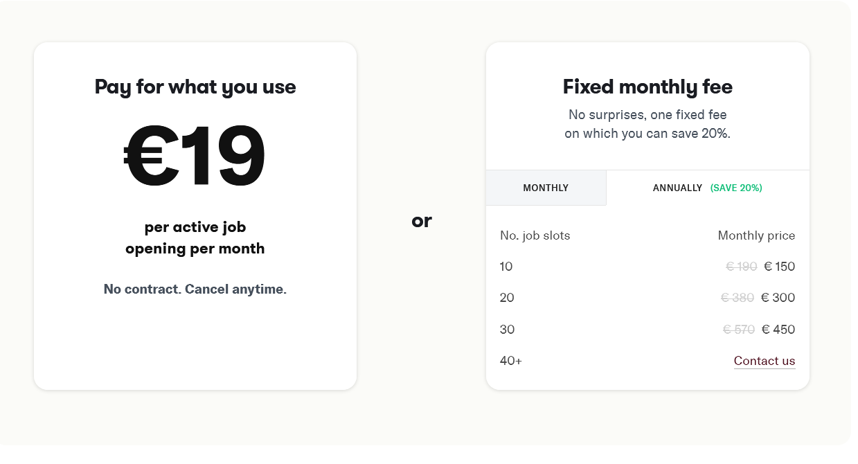 Homerun pricing