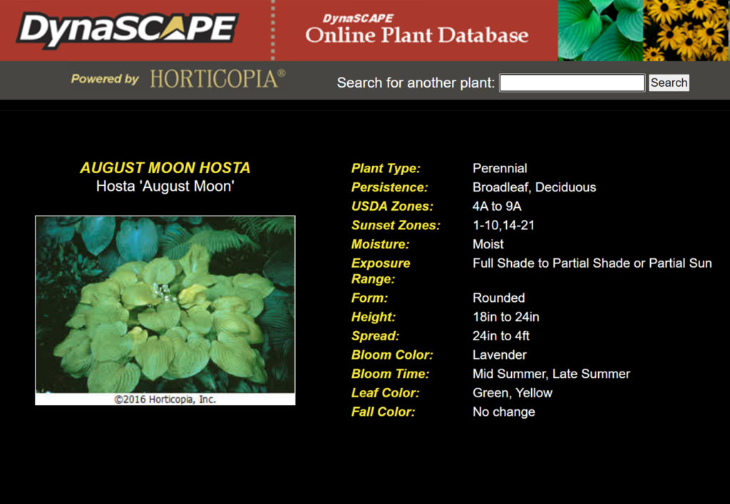 Plant Database