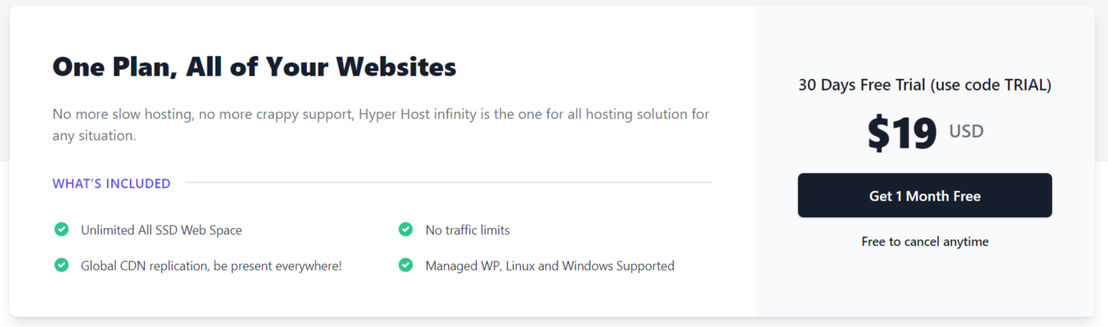 Hyper Host pricing