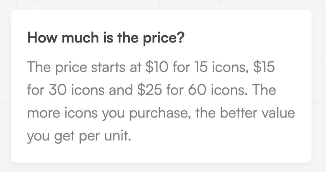 iconifyai pricing