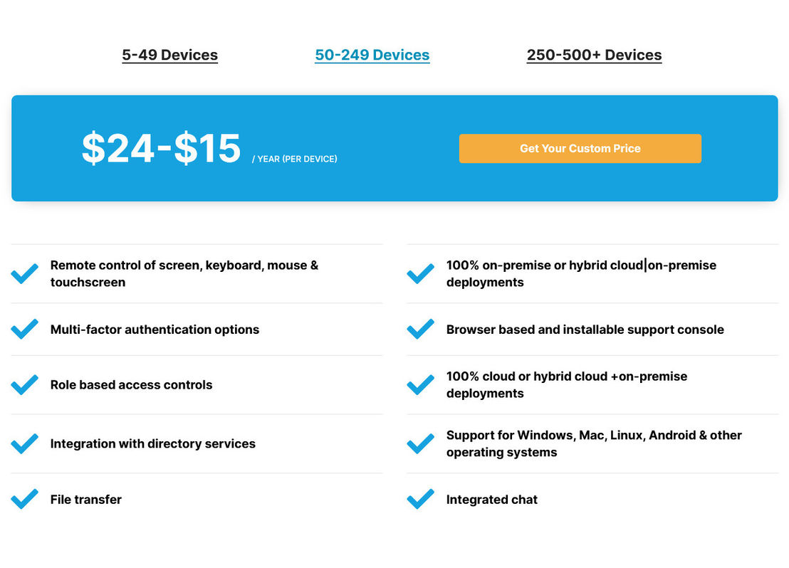 Impero Connect pricing