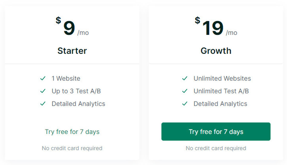 Increab pricing