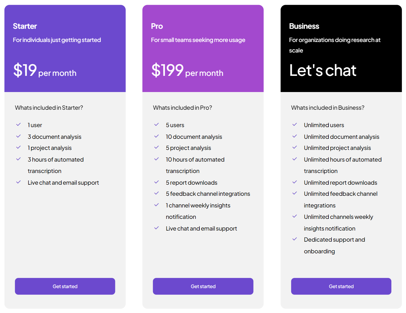 insight7 pricing