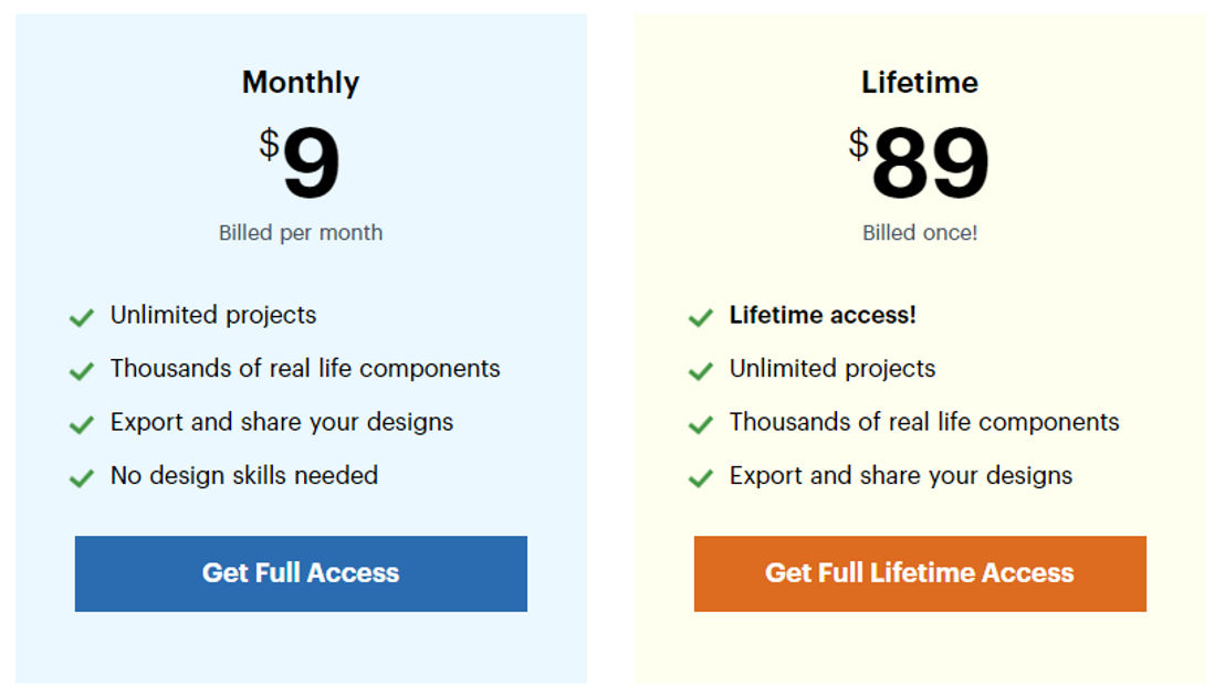 inspireframe pricing