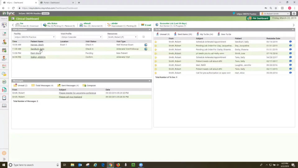 Clinical Dashboard