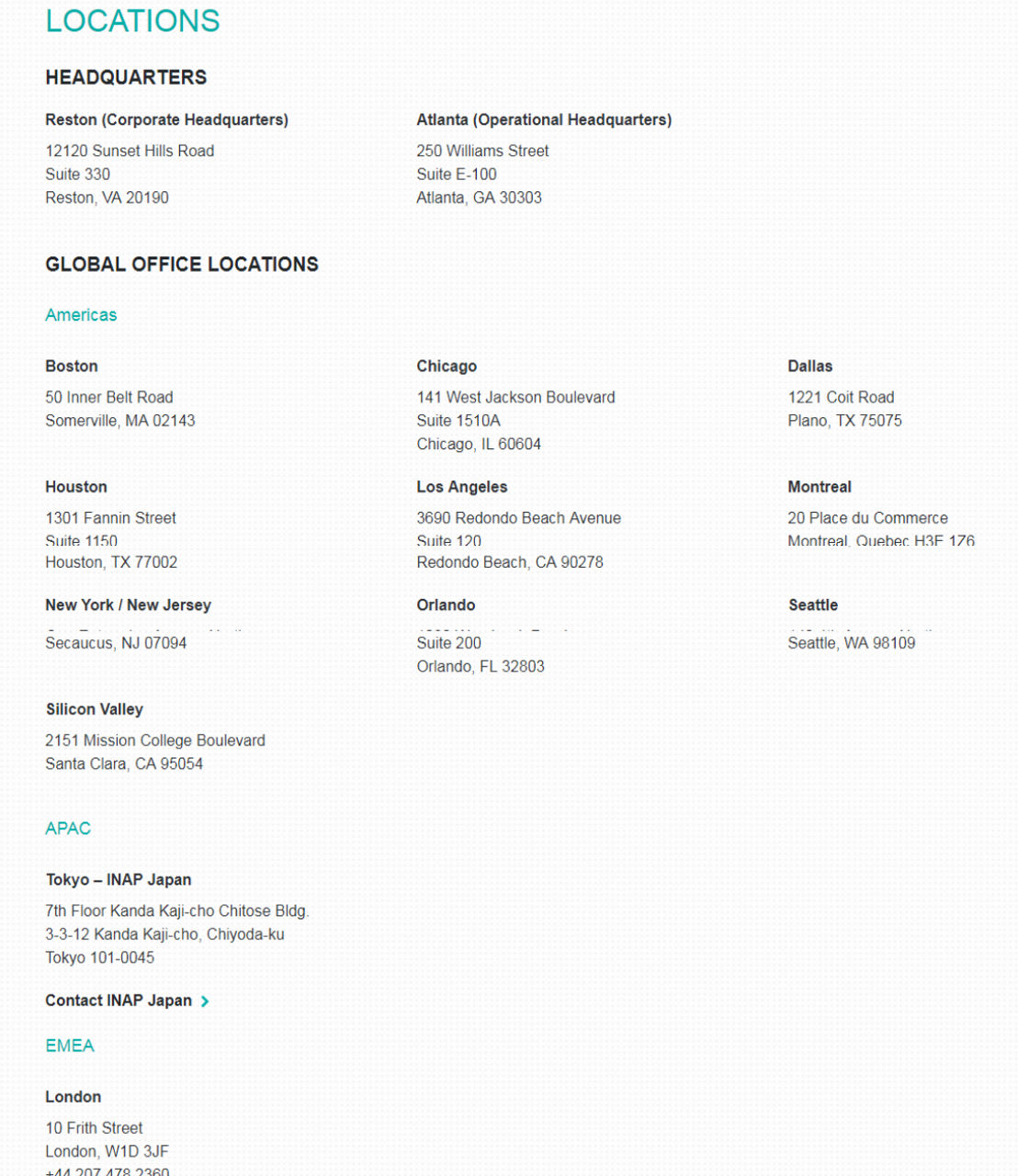 Internap CDN pricing