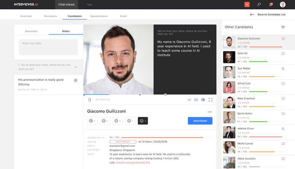 Interviewer.AI : Screening Applicants screenshot-thumb