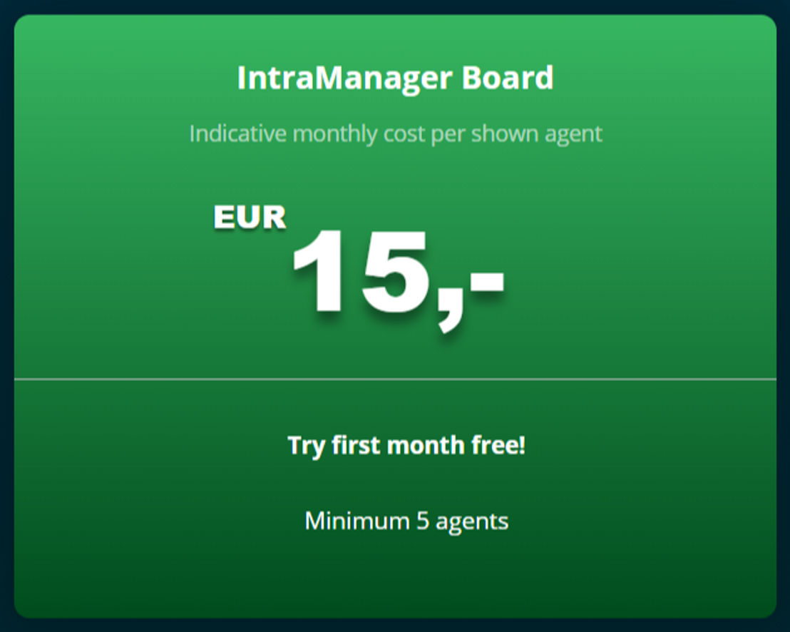 intramanager-board pricing