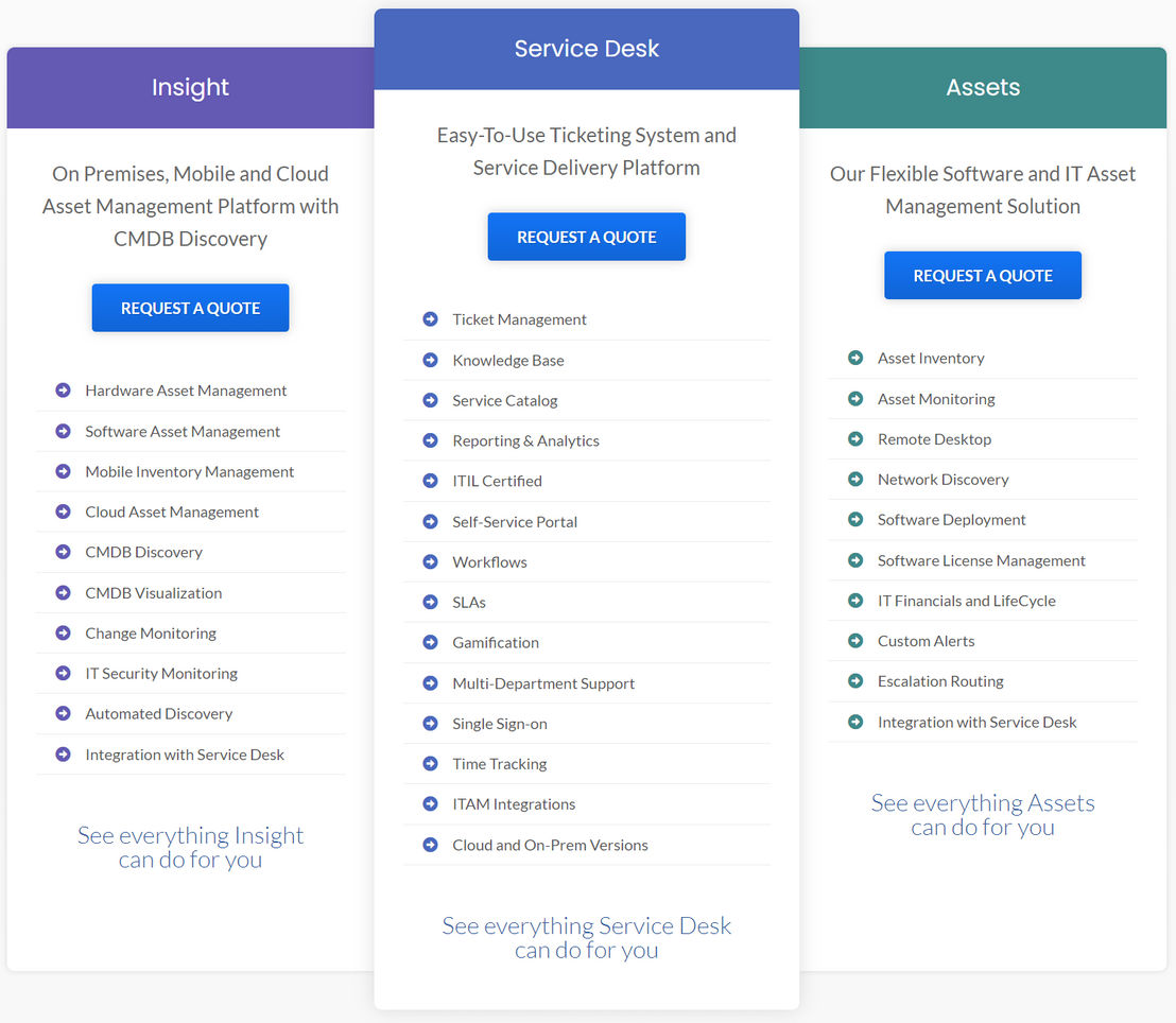 invgate-service-desk pricing