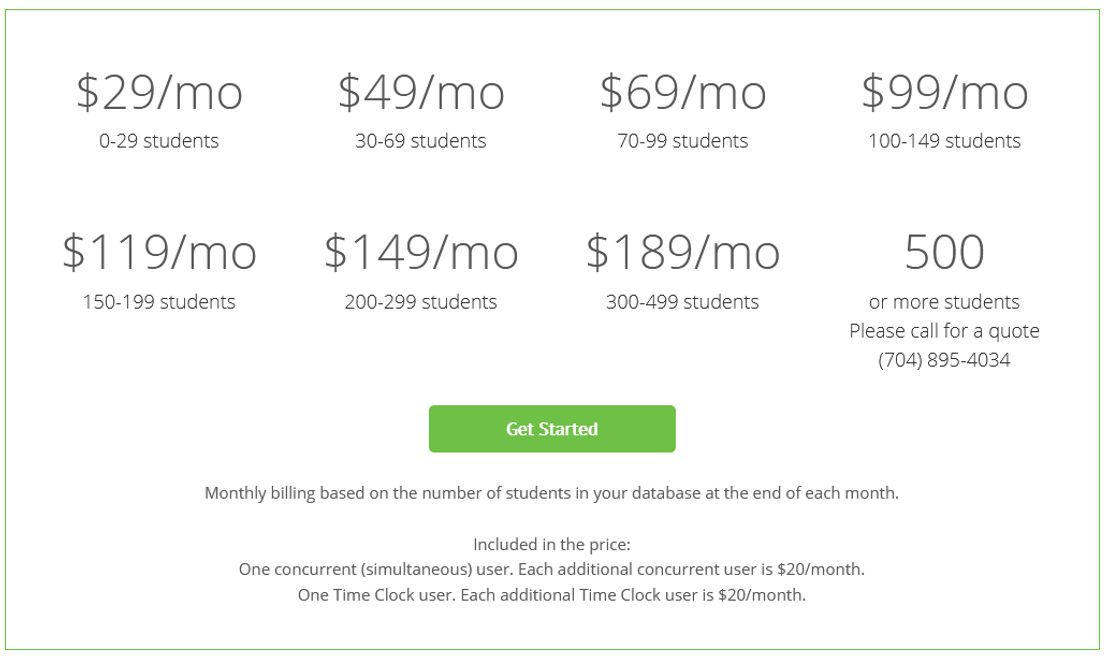 Jackrabbit Care pricing