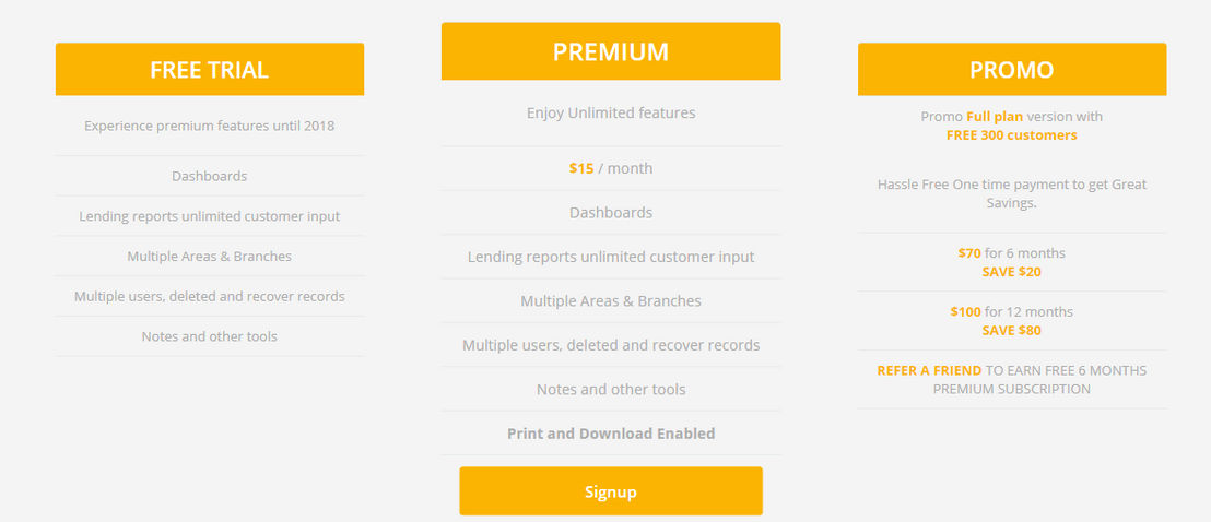 JMB Lending pricing