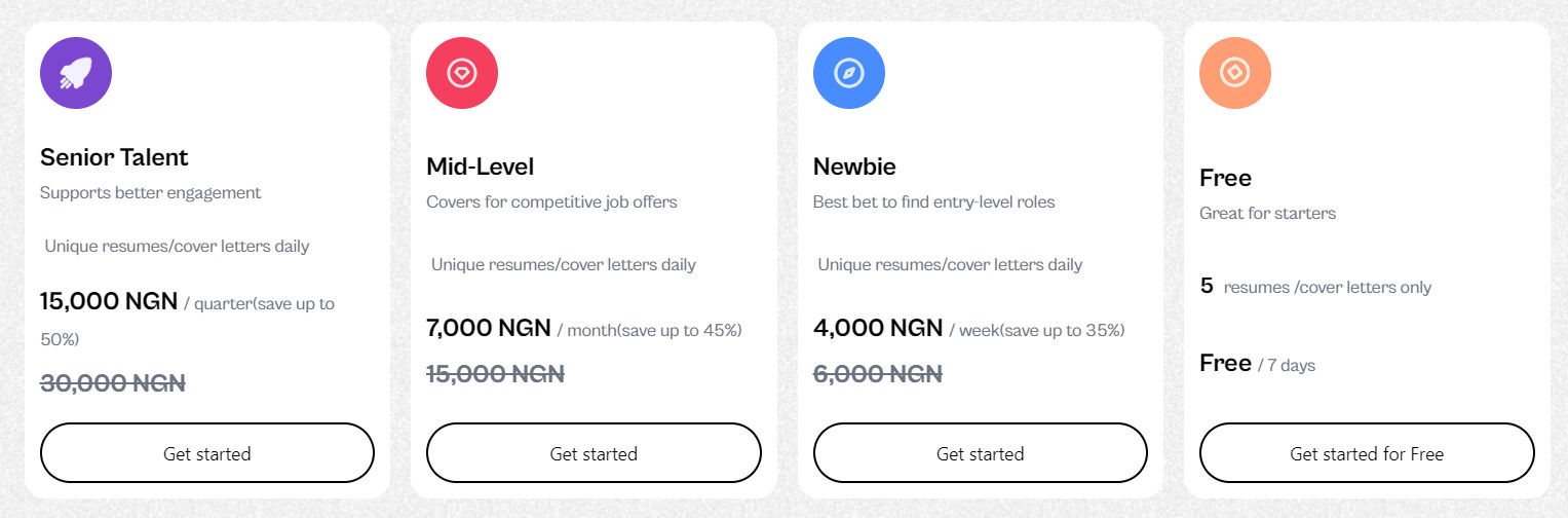 JobRoutes pricing