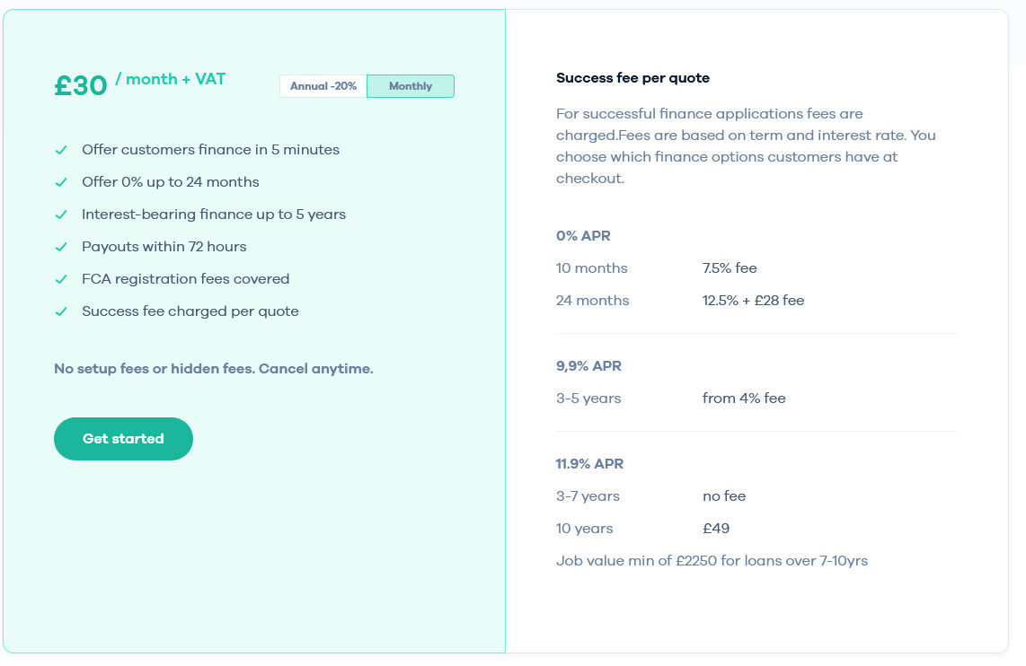 Kanda pricing