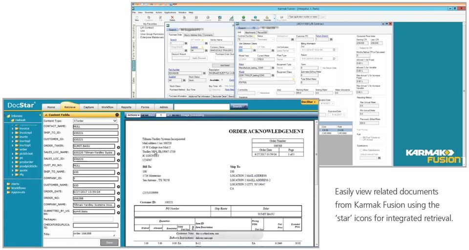 Karmak Fusion Integration