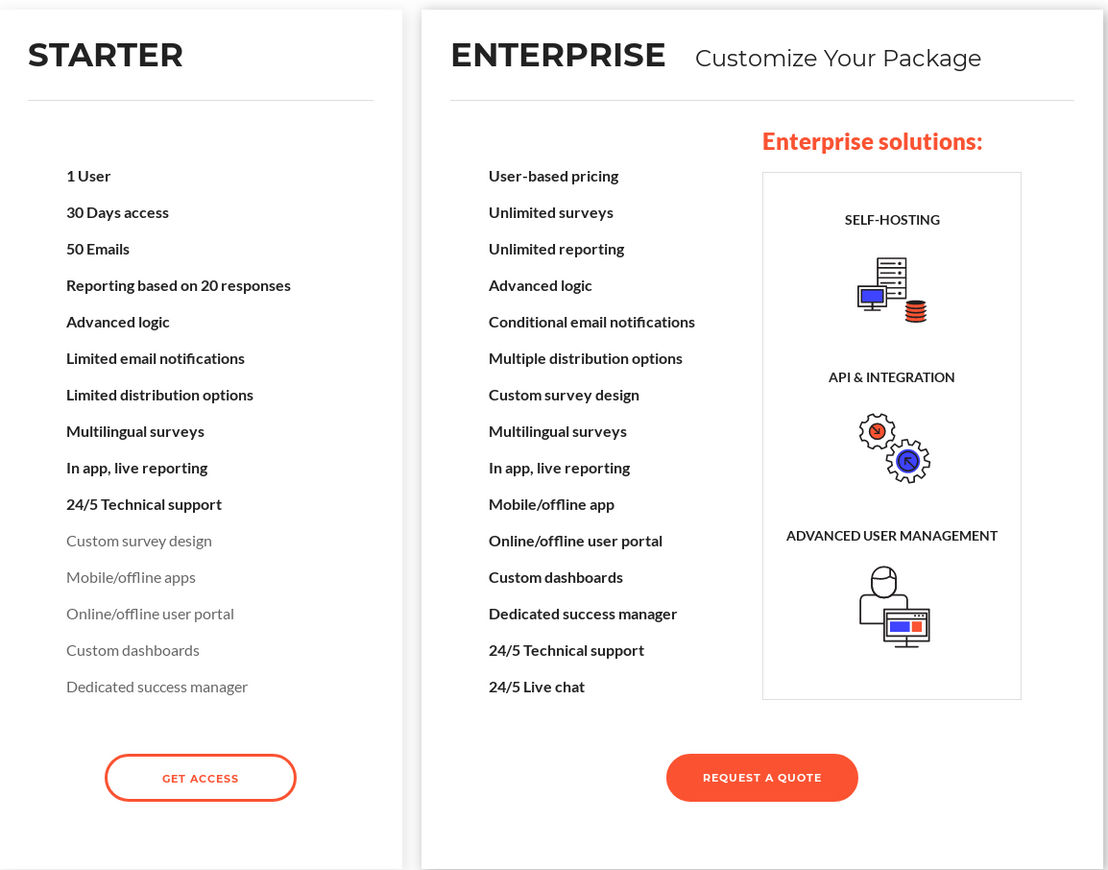 key-survey-software pricing