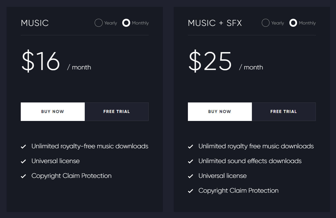 Keyframe Audio pricing