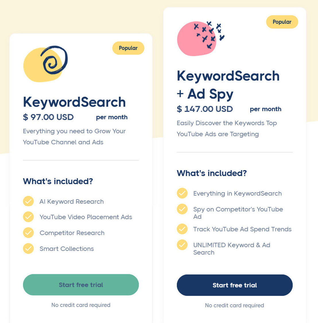 keywordsearch pricing