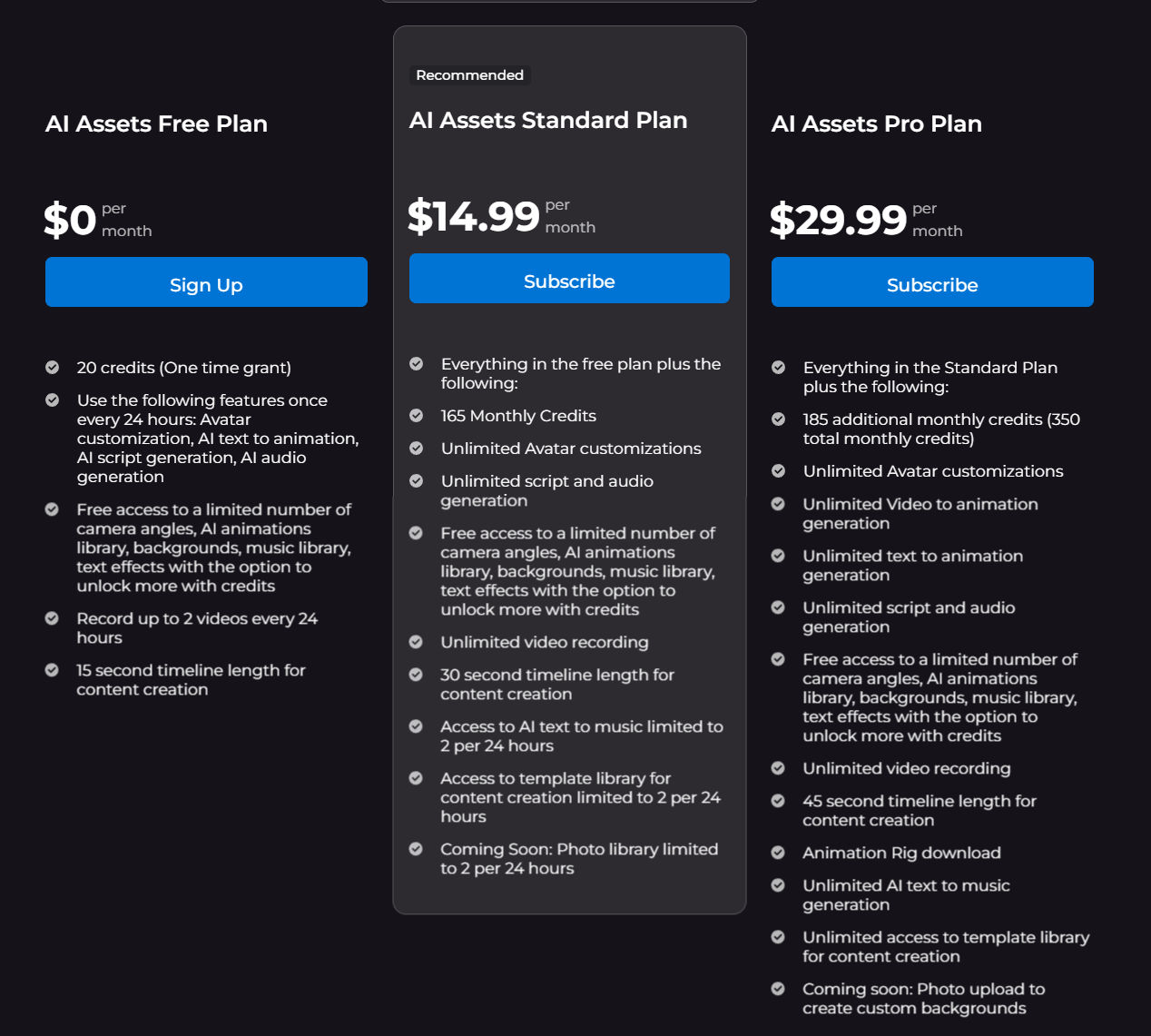 Krikey AI pricing