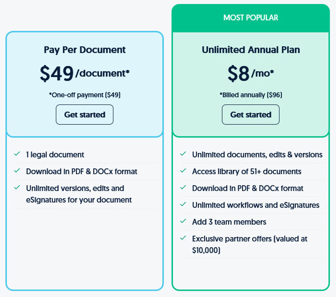 Lawpath pricing