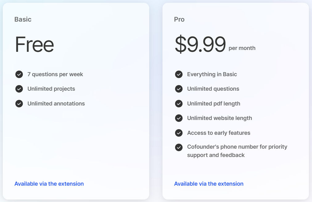 layer pricing