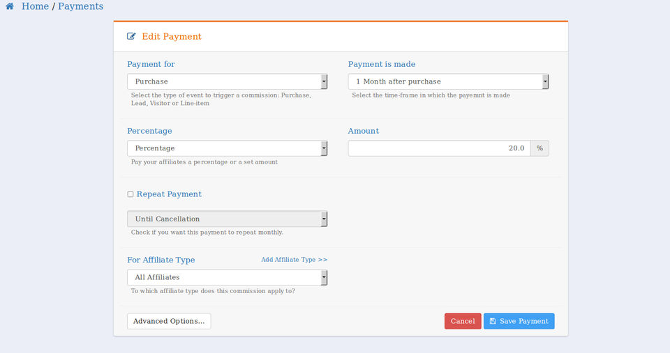 Add Affiliate commission payments-thumb