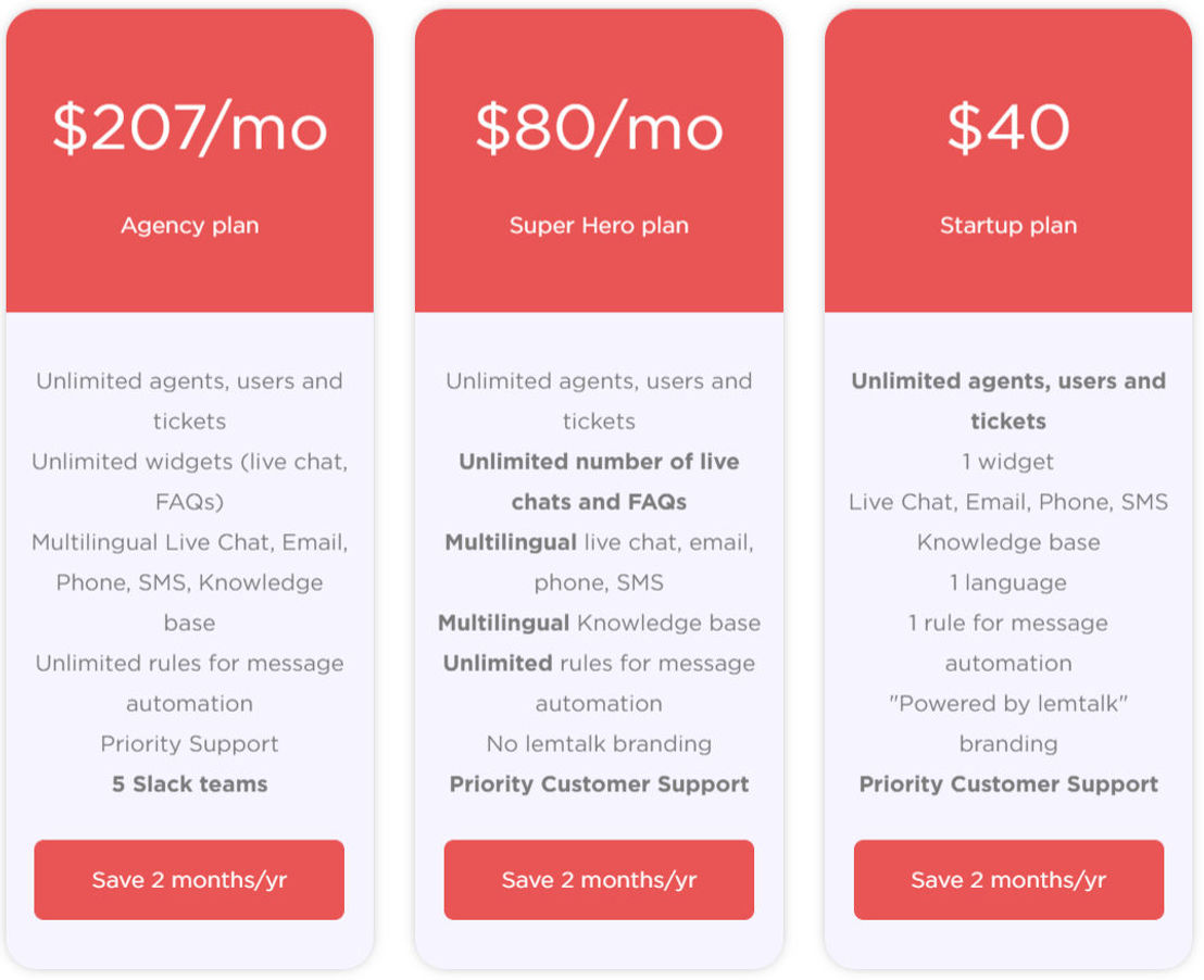 lemtalk pricing