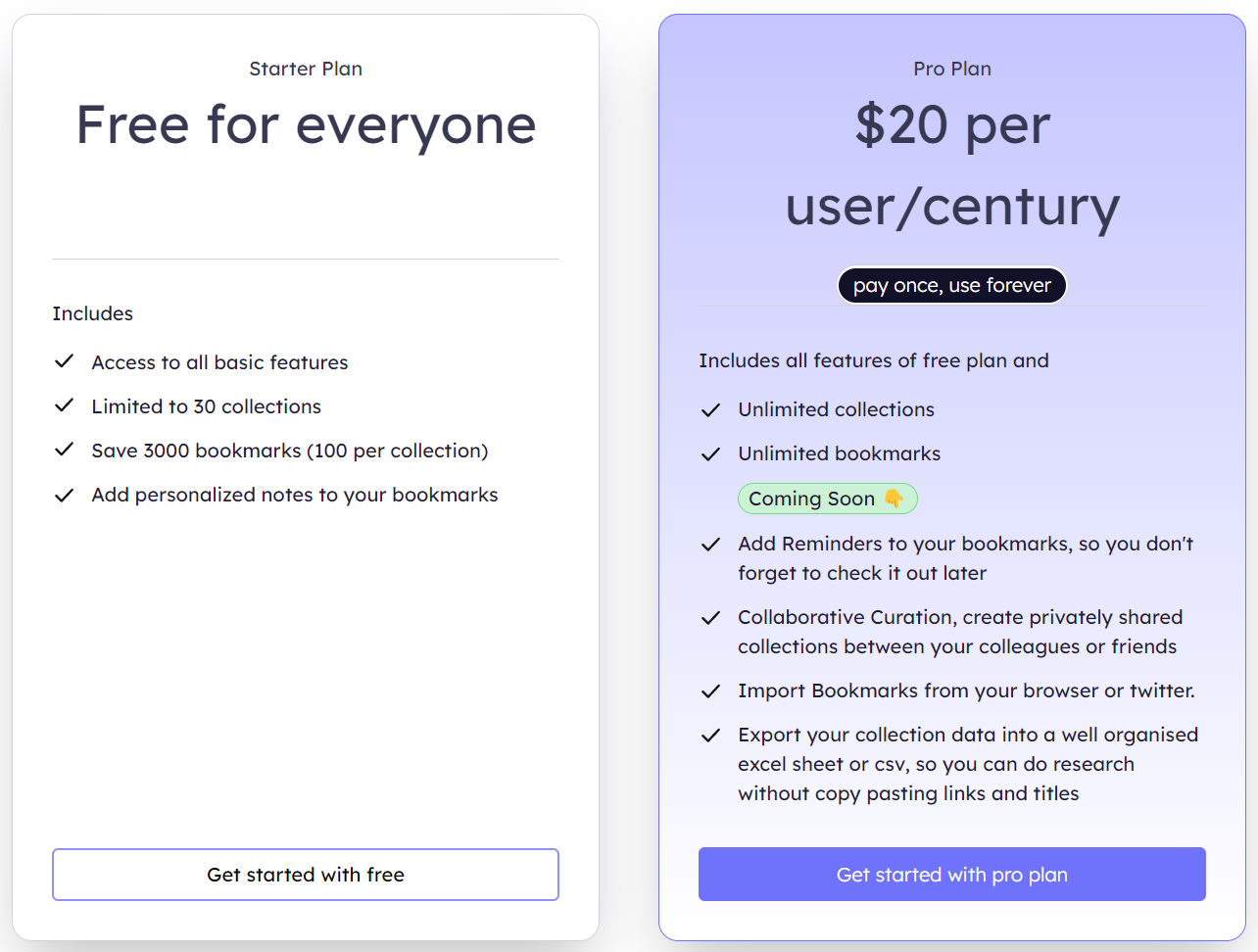 Linkcollect pricing