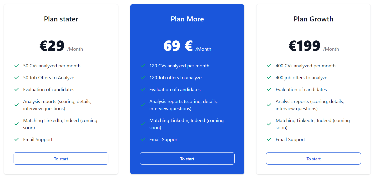 Linkeo pricing