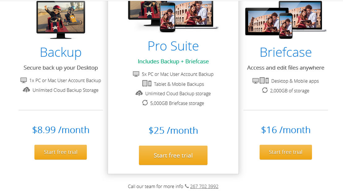 livedrive pricing