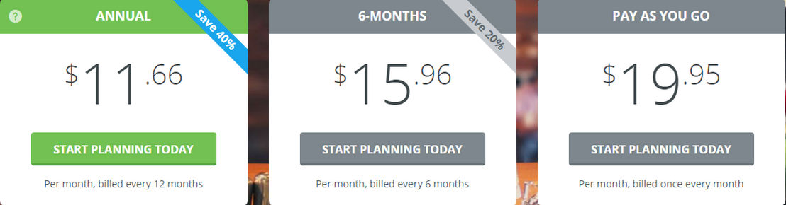 liveplan pricing