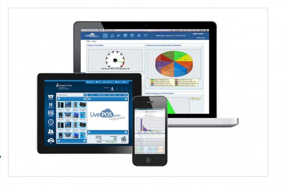 LivePOS screenshot: LivePOS is available on tablet, smartphone & desktop-thumb