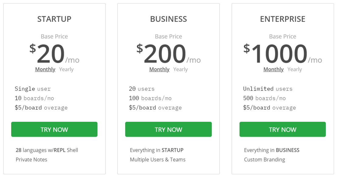 Logicboard pricing