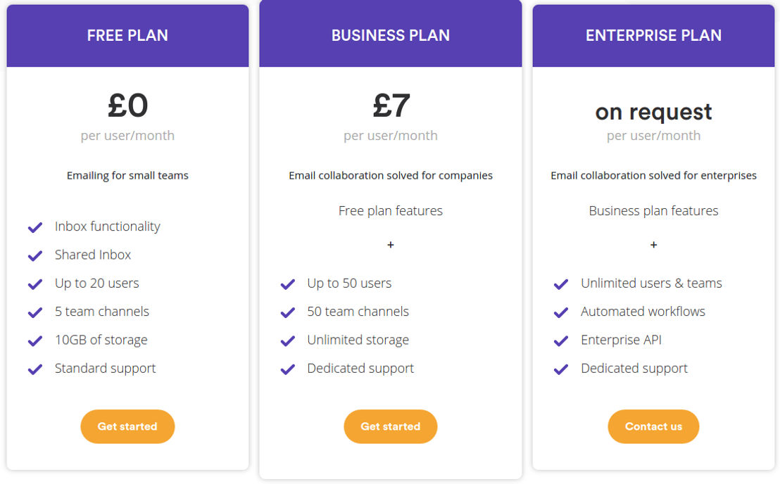 Loop Email pricing