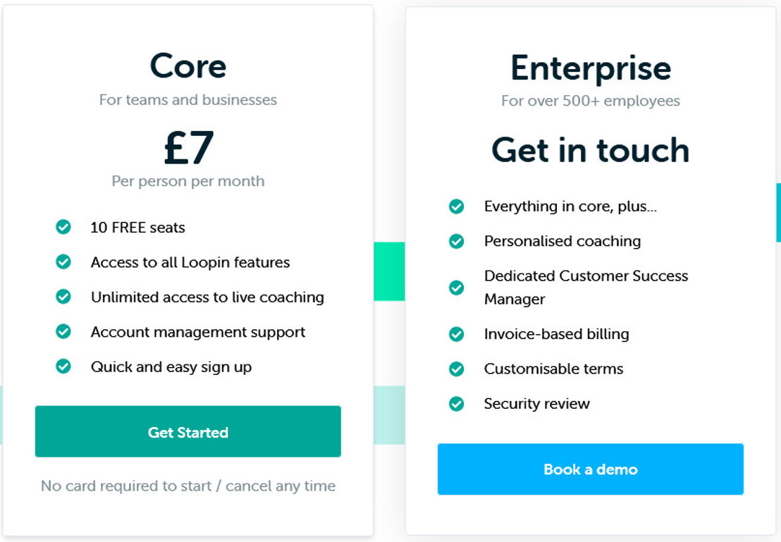 letsloopin pricing