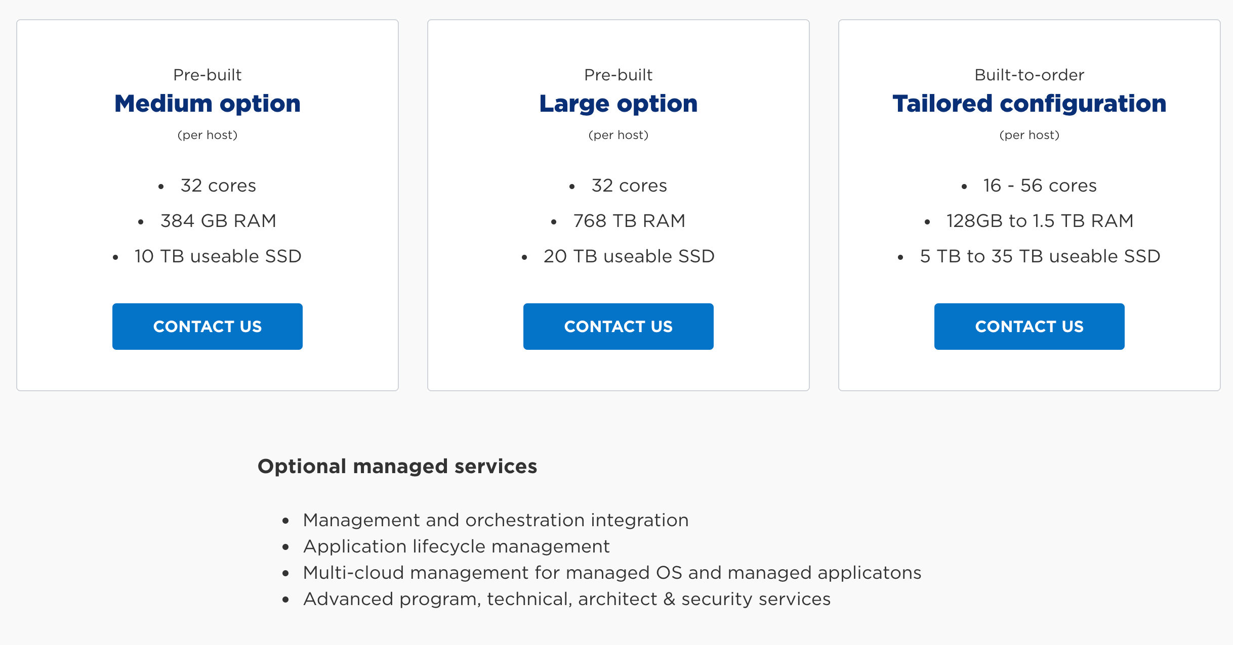 Lumen Edge Private Cloud pricing