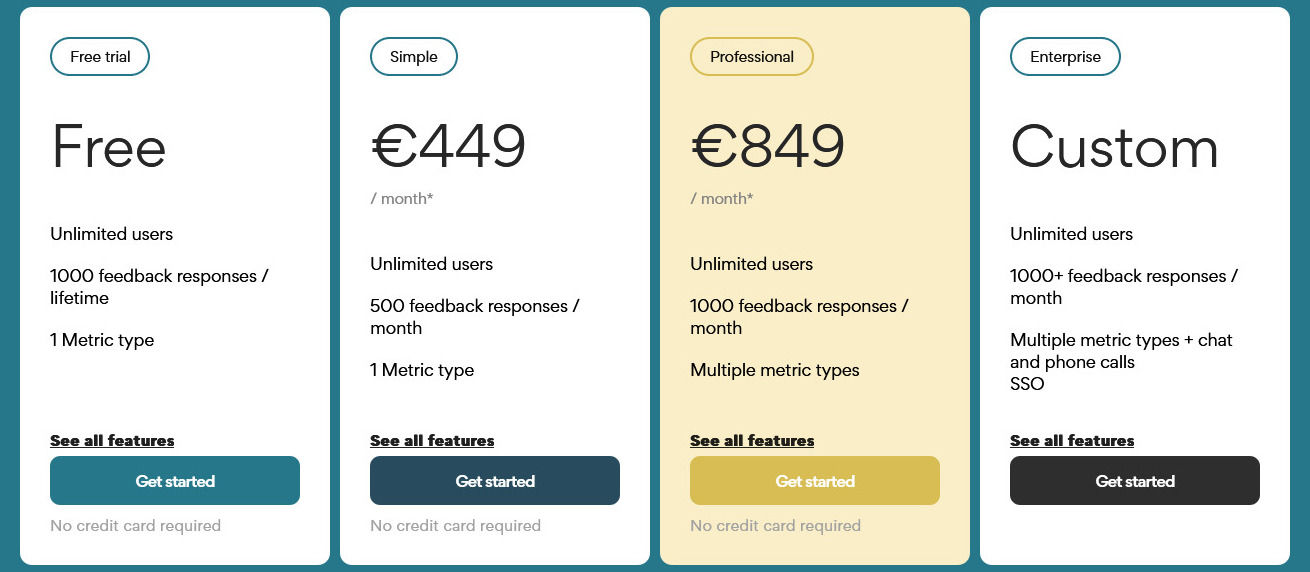 lumoa pricing