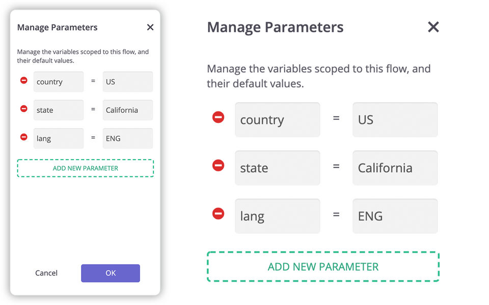 Manage Parameters screenshot-thumb